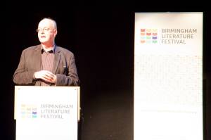 David Edgar said a few opening words